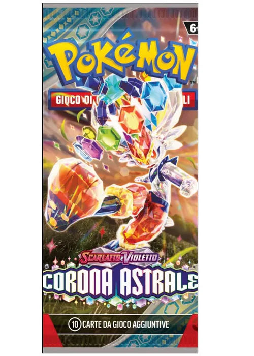 POKEMON: Bustina da 10 carte Scarlatto e Violetto - Corona Astrale