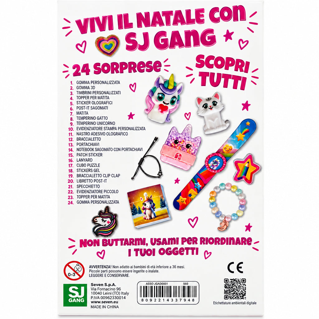 Calendario dell’Avvento Seven Girl 2026 con 24 Sorprese