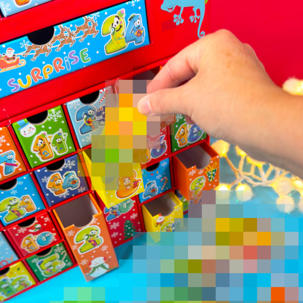 Calendario dell'avvento DOH di Tinta Unita