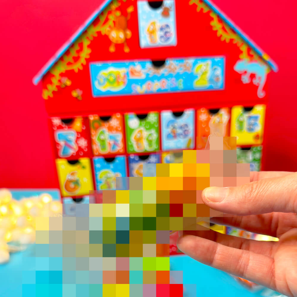 Calendario dell'avvento DOH di Tinta Unita