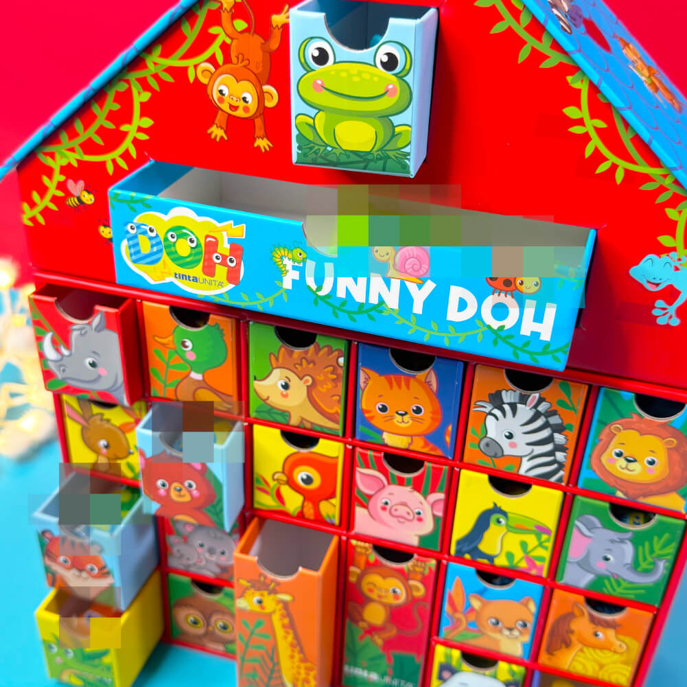 Calendario dell'avvento DOH di Tinta Unita