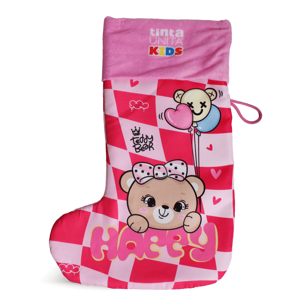 Calza Colorina tintaUNITA Kids con prodotti per colorare e dolcetti Loacker