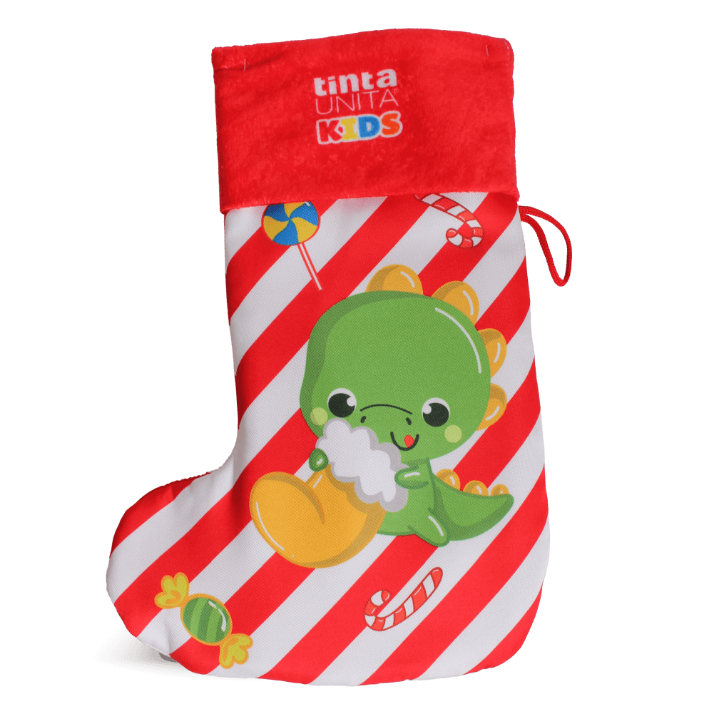 Calza Colorina tintaUNITA Kids con prodotti per colorare e dolcetti Loacker