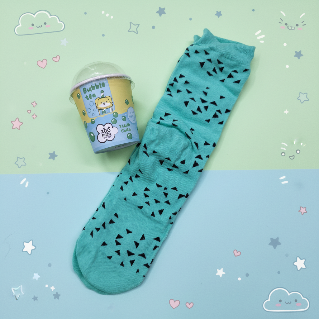 Tinta Unita Zoo - Calzini Kawaii Bubble Cup