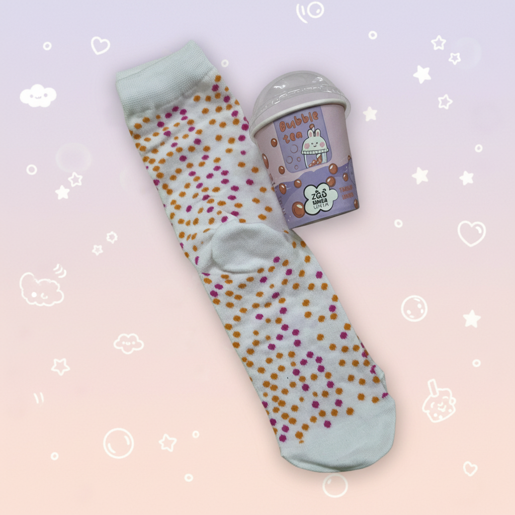 Tinta Unita Zoo - Calzini Kawaii Bubble Cup