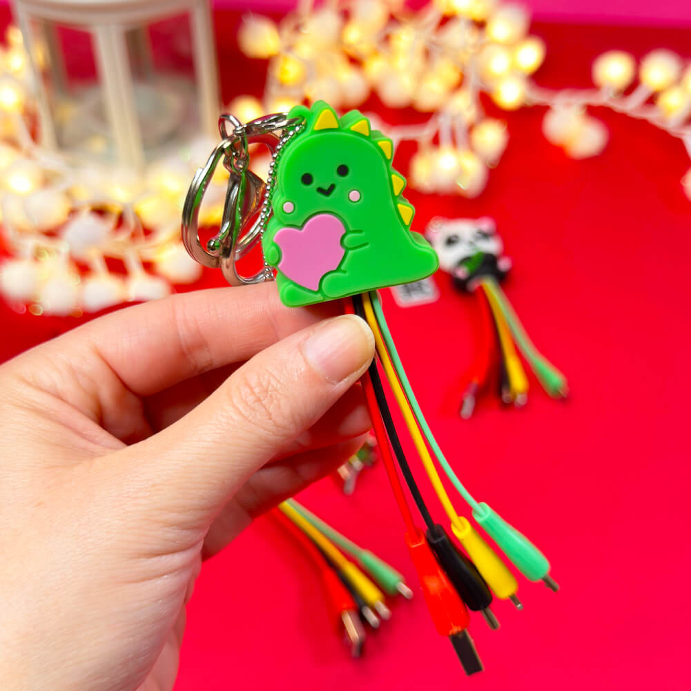 Tinta Unita: Multicavo Multy Vibes portachiavi colorato e divertente