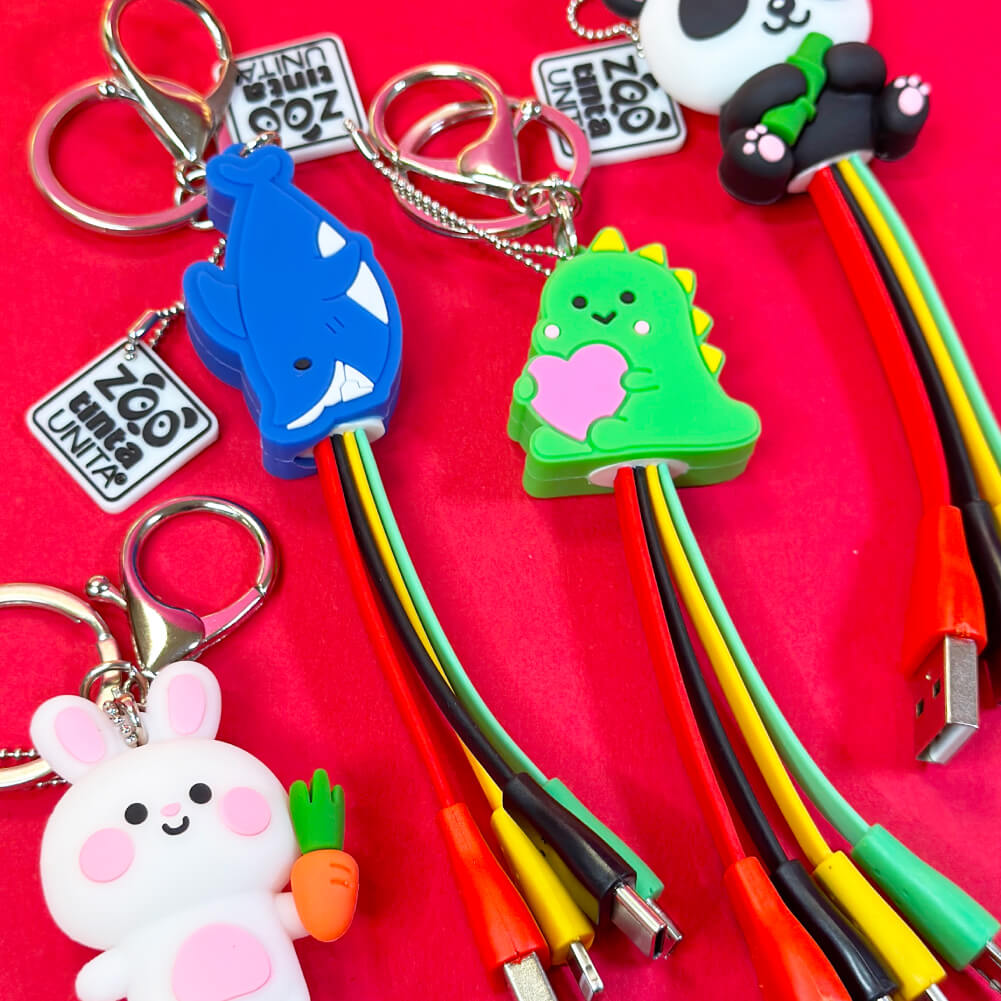 Tinta Unita: Multicavo Multy Vibes portachiavi colorato e divertente