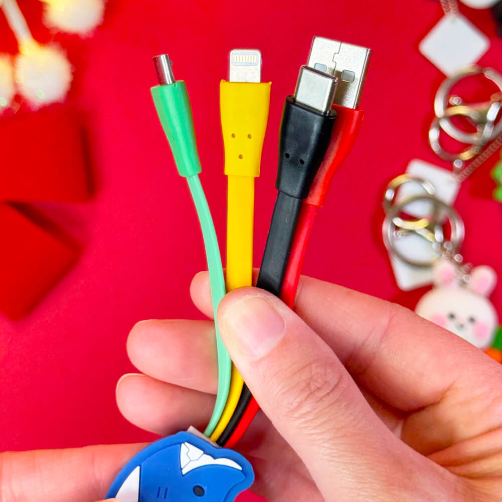 Tinta Unita: Multicavo Multy Vibes portachiavi colorato e divertente