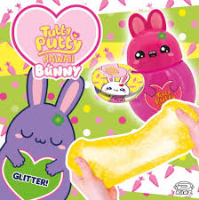 Slime Tutty Putty Kawaii Bunny – Pasta Modellabile Crystal Glitterata e Profumata