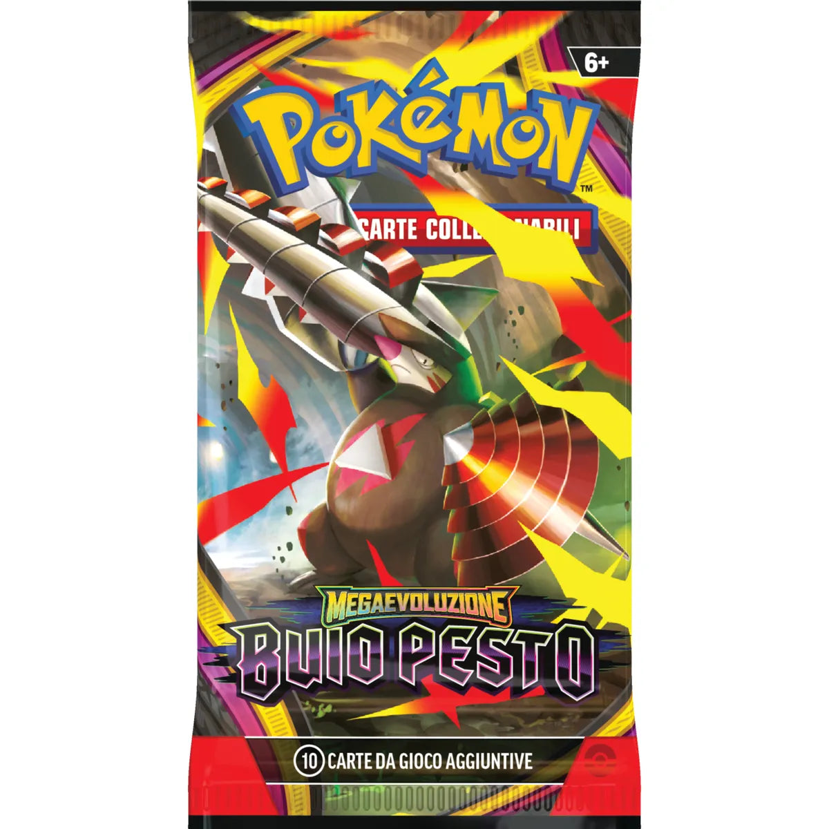 Pokémon GCC Bustina Megaevoluzione Buio Pesto – 10 Carte ITA + Codice Digitale