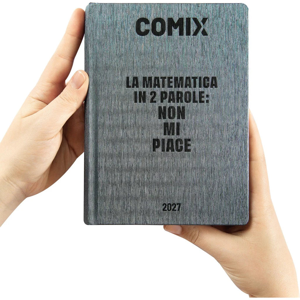 Diario Comix 16 Mesi 2026/27 Giornaliero Standard – Gear Black