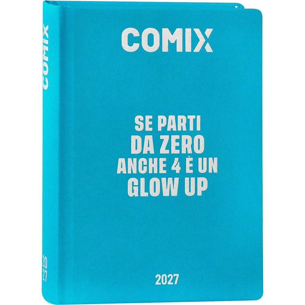 Diario Comix 16 Mesi 2026/27 Giornaliero Standard - Azzurro