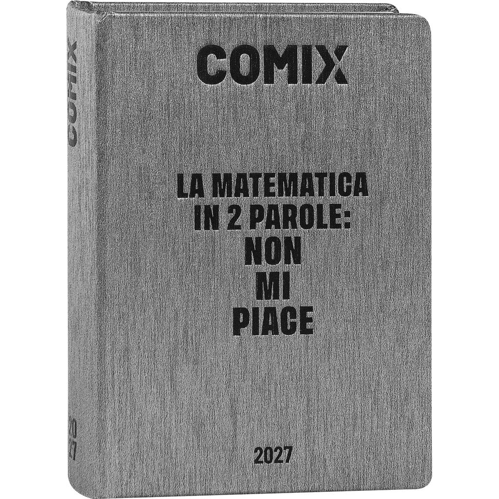 Diario Comix 16 Mesi 2026/27 Giornaliero Standard – Gear Black
