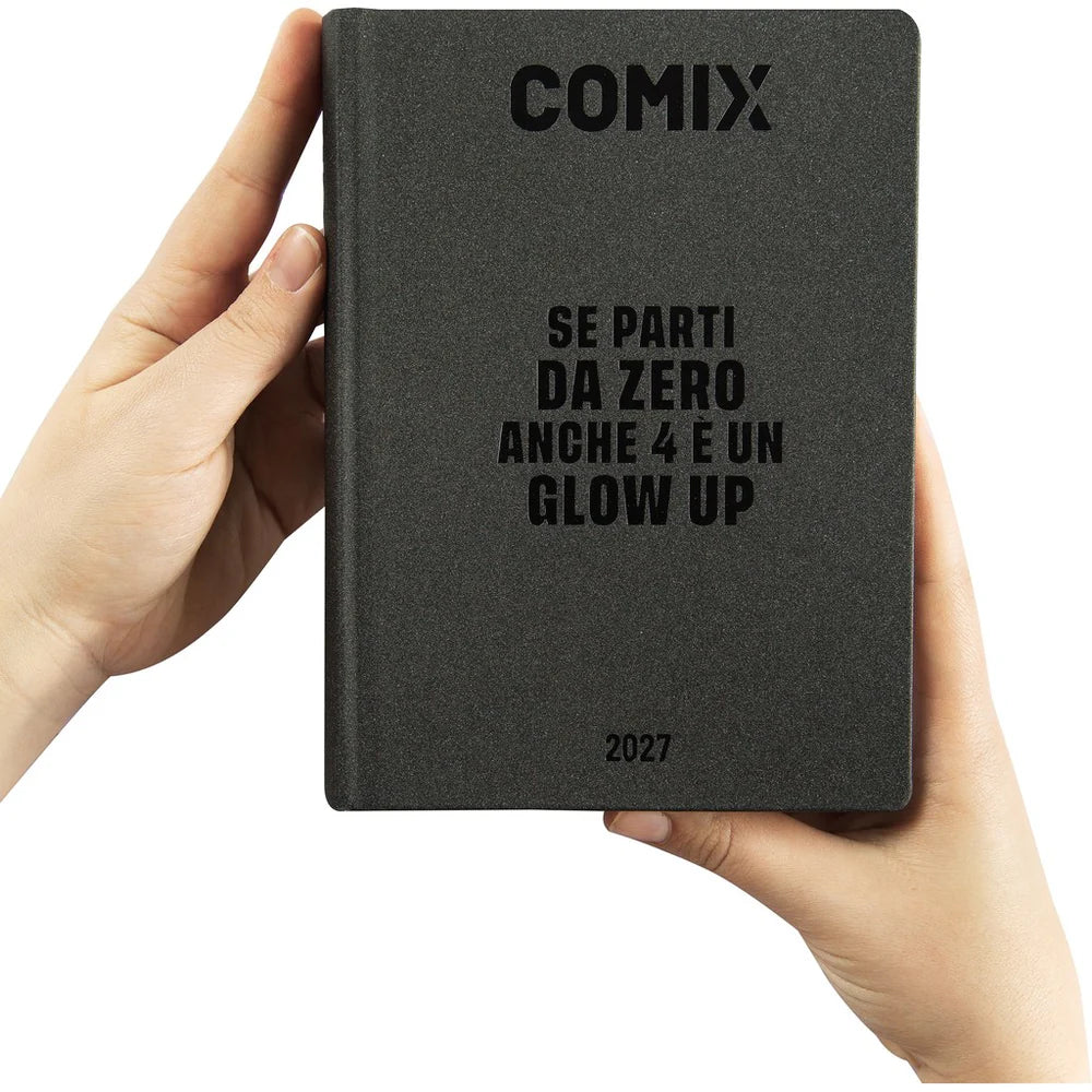 Diario Comix 16 Mesi 2026/27 Giornaliero Standard – Charcoal