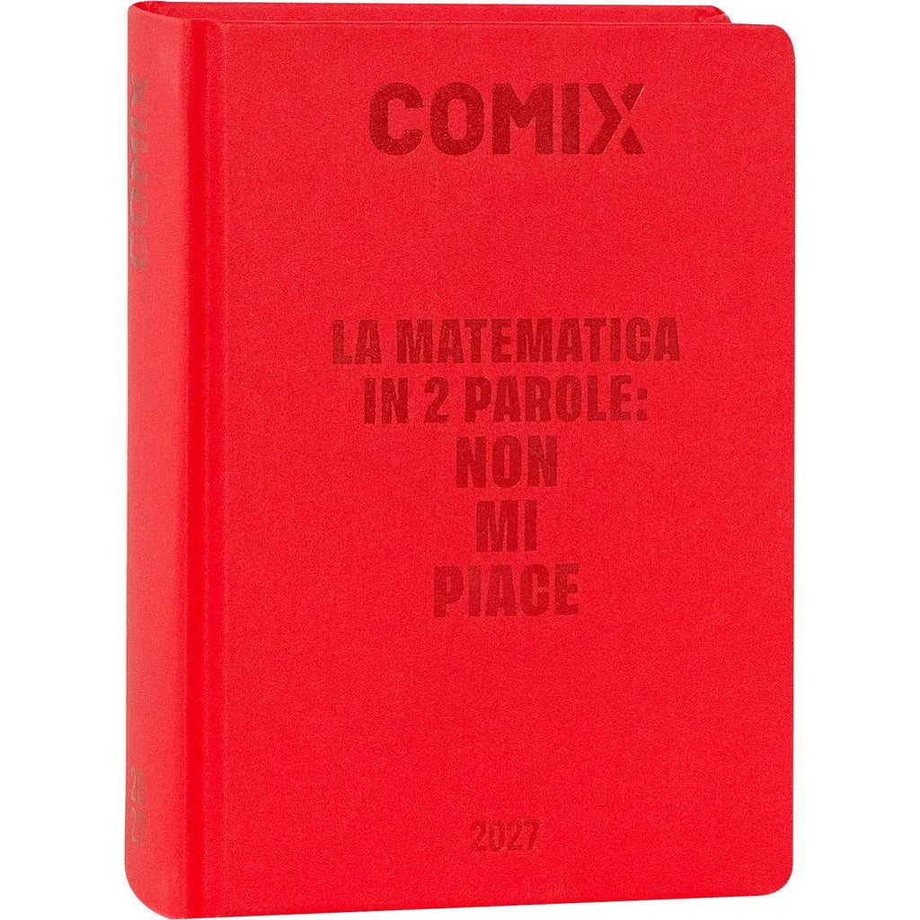 Diario Comix 16 Mesi 2026/27 Giornaliero Standard – Rosso