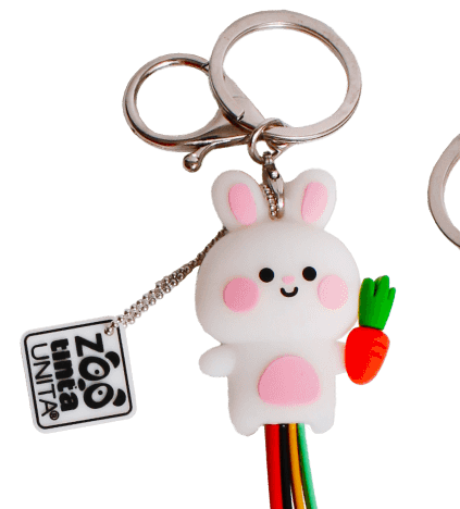 Tinta Unita: Multicavo Multy Vibes portachiavi colorato e divertente