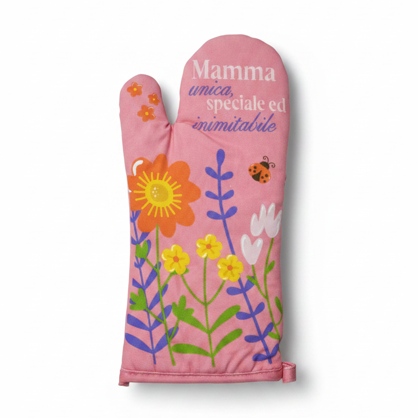 Guanto da forno Mamma - fronte