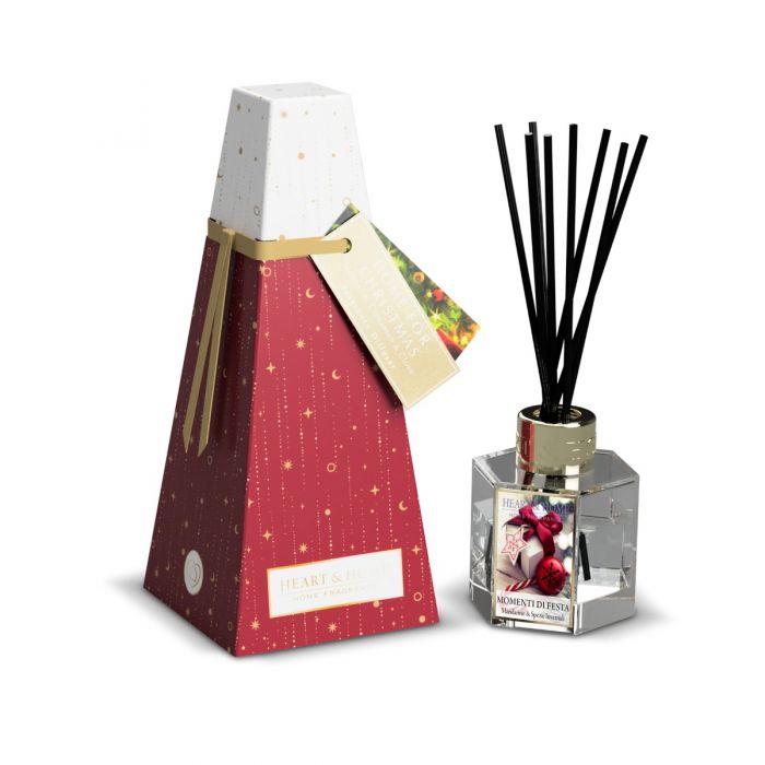 Heart & Home: Diffusore a bastoncini Momenti di festa- 70ml