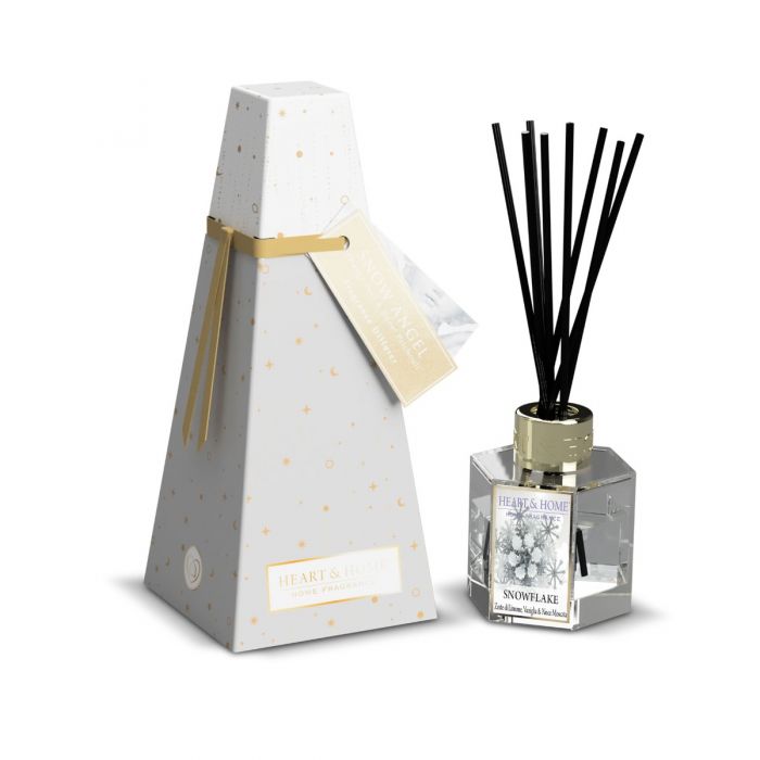 Heart & Home: Diffusore a bastoncini Snow Flake - 70ml