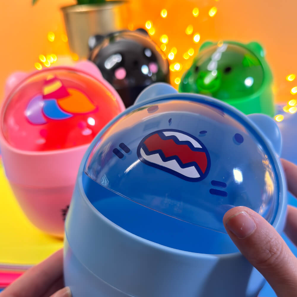 Tinta Unita: Mini Cestino da scrivania ordine a portata di mano