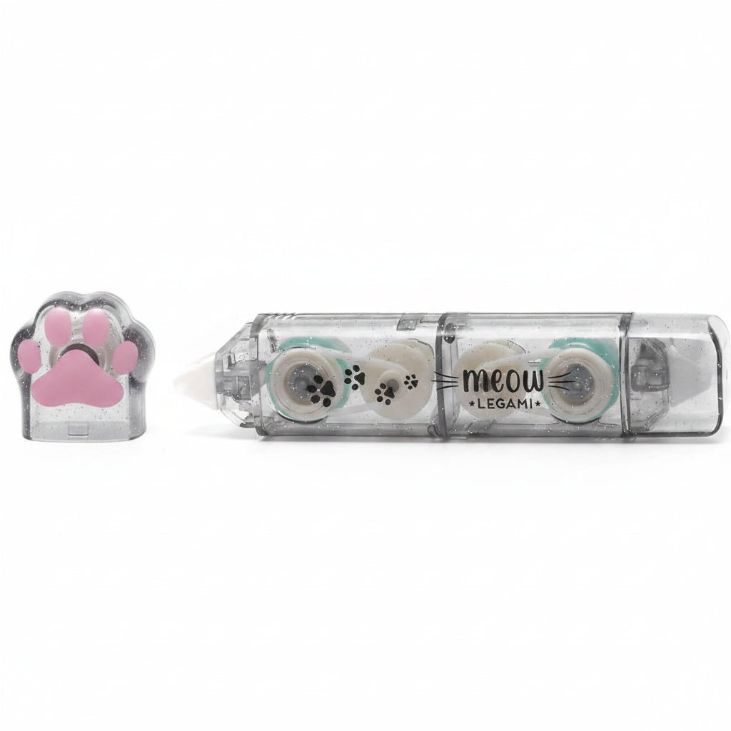 Colla a Nastro 2-in-1 Legami Teddy Bear | Adesivo Trasparente Permanente, Nido d'Ape