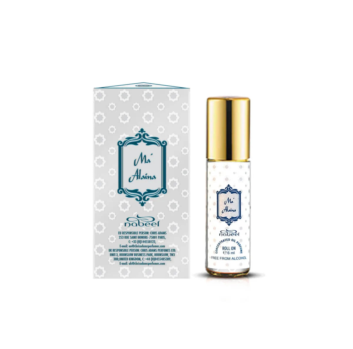 Nabeel: Ma’Alaina Roll On Oil Perfume
