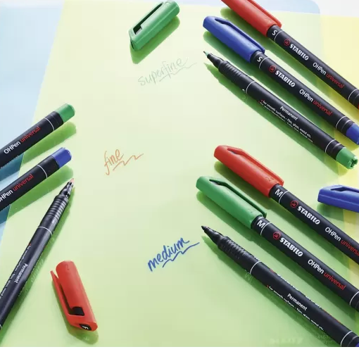 Stabilo: Marcatore OHPen universal Permanente - Tratto Superfine (0,4 mm)