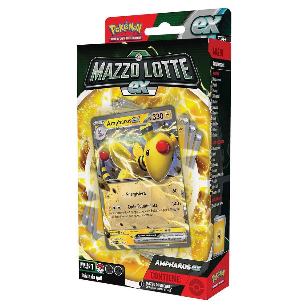 POKEMON: Mazzo Lotte EX - Ampharos EX - ITA