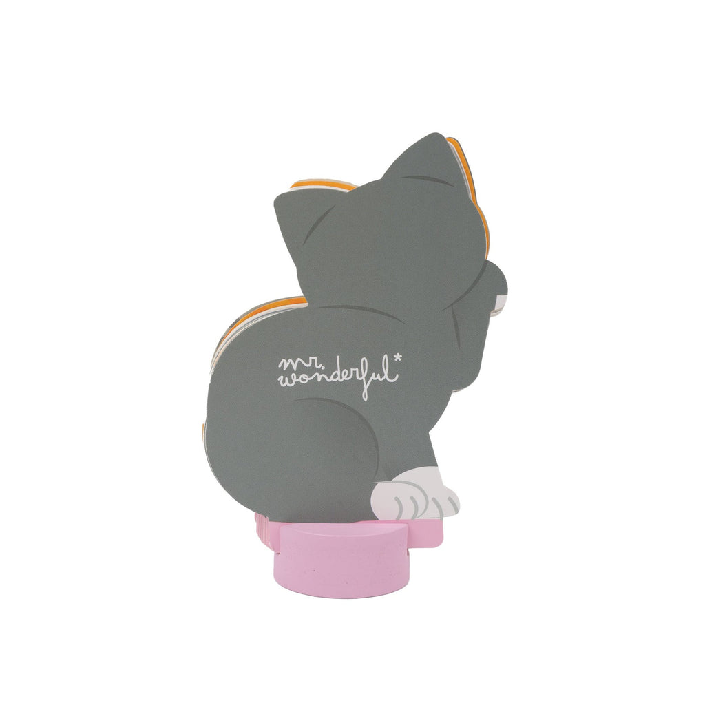 Mr. Wonderfull: Calendario da tavolo 2026 con base - CAT-lendar