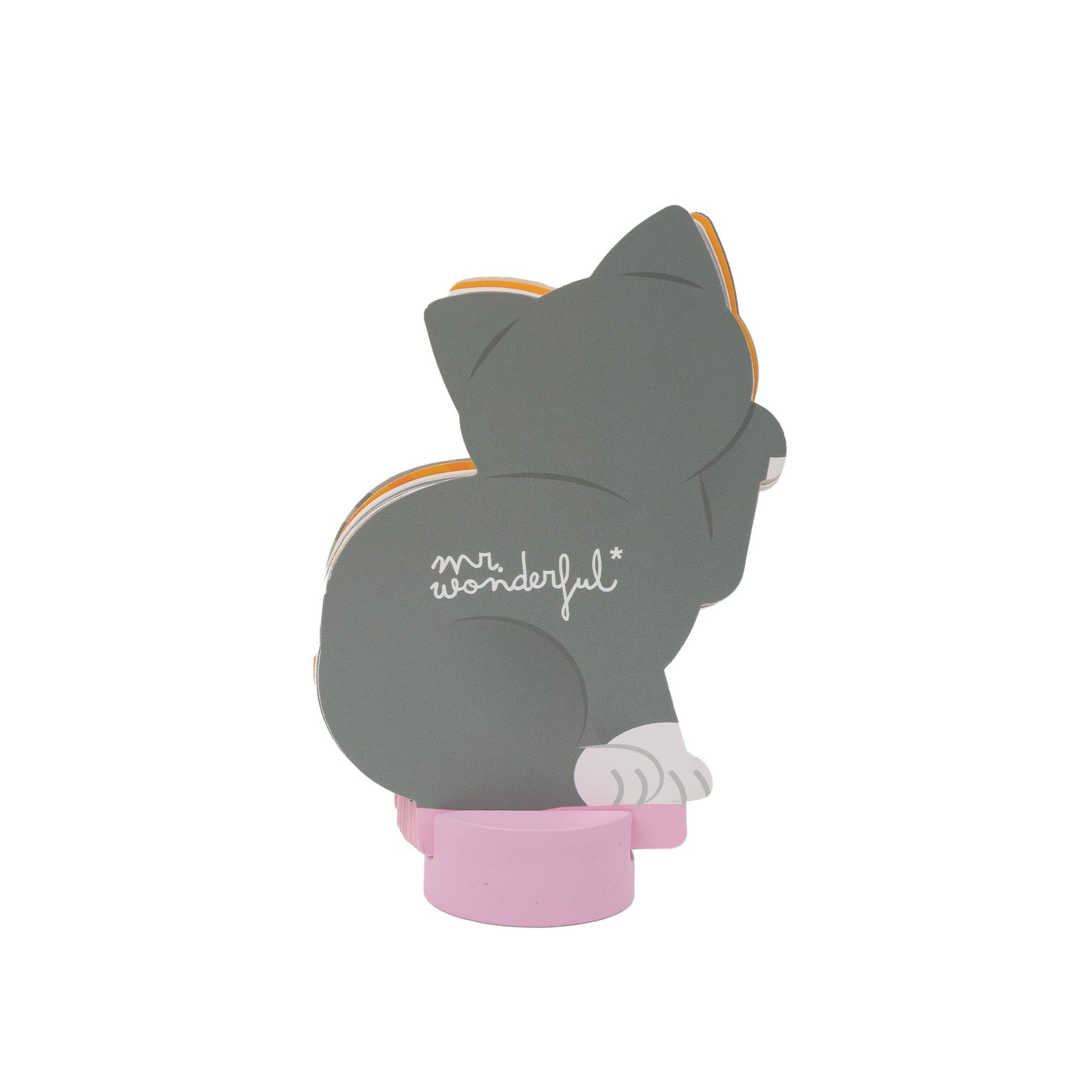 Mr. Wonderfull: Calendario da tavolo 2026 con base - CAT-lendar