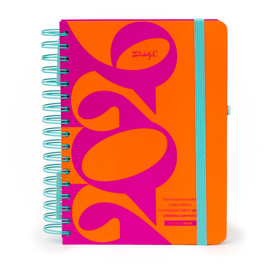 Agenda Wonder 2026 Giornaliera - Continua a provarci