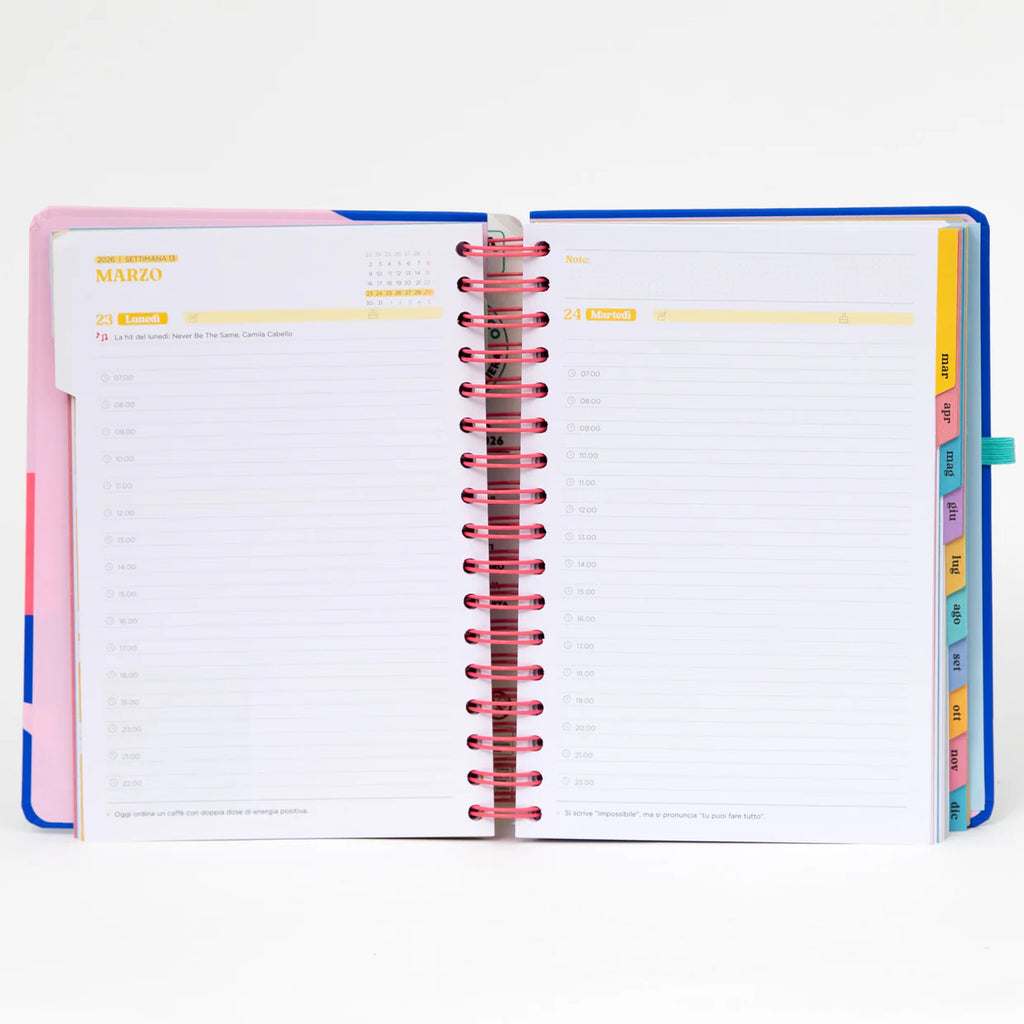 Agenda Wonder 2026 Giornaliera - Quando si chiude una porta, si apre l'agenda