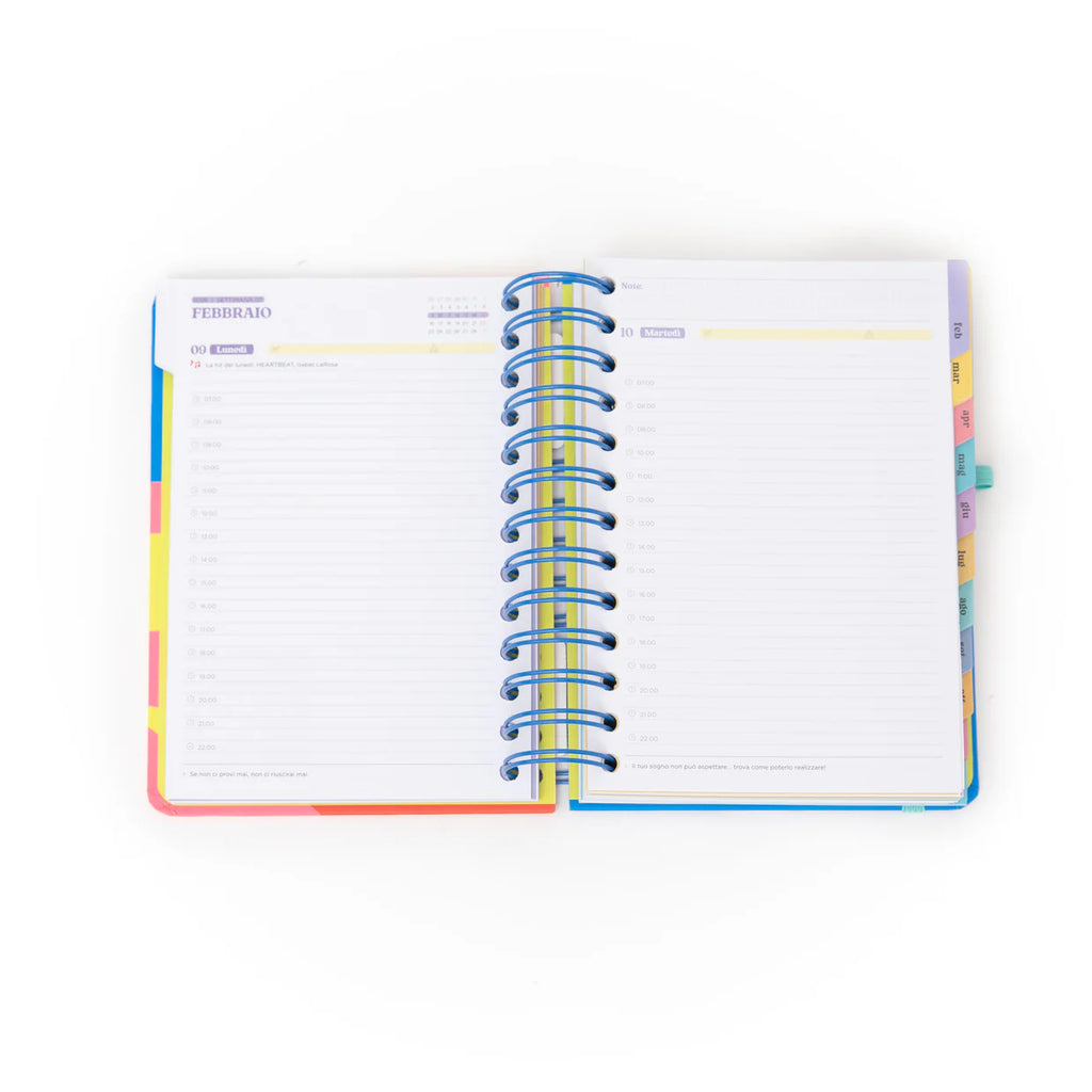 Agenda Wonder piccola 2026 Giornaliera - Quando si chiude una porta, si apre l'agenda