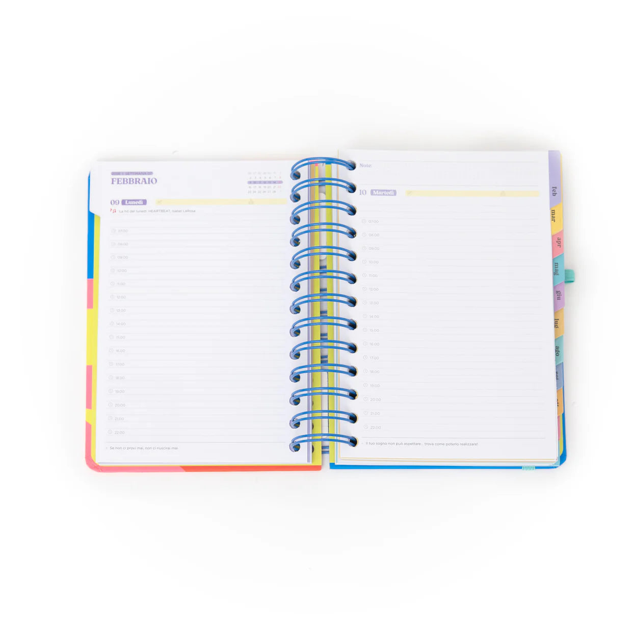 Agenda Wonder piccola 2026 Giornaliera - Quando si chiude una porta, si apre l'agenda