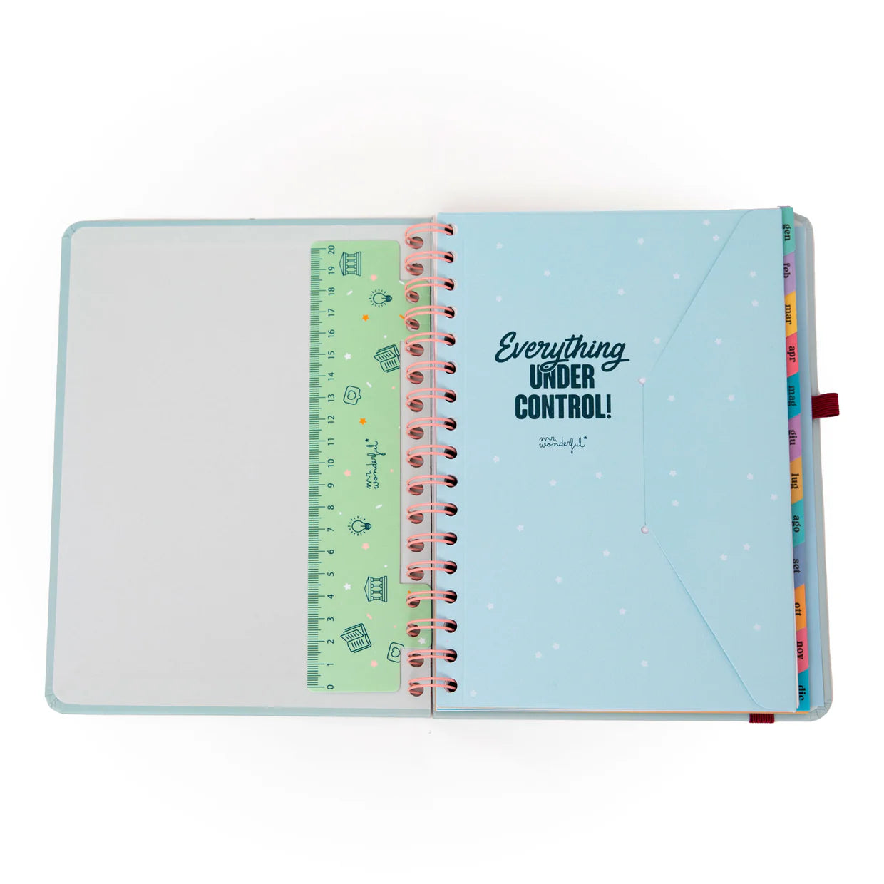 Agenda Wonder 2026 Settimanale - Obiettivo della settimana: che finisca presto!