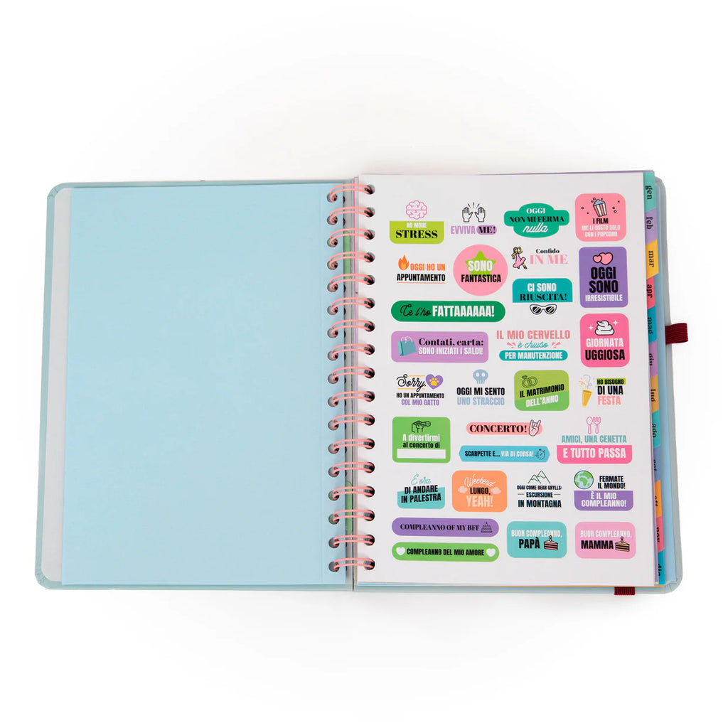 Agenda Wonder 2026 Settimanale - Obiettivo della settimana: che finisca presto!