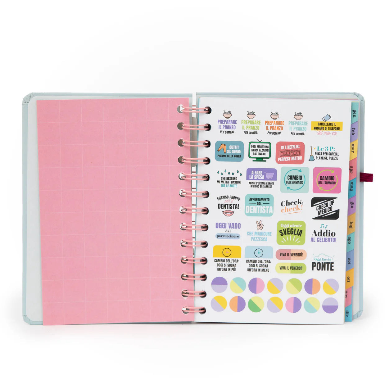 Agenda Wonder piccola 2026 Settimanale - Obiettivo della settimana: che finisca presto!