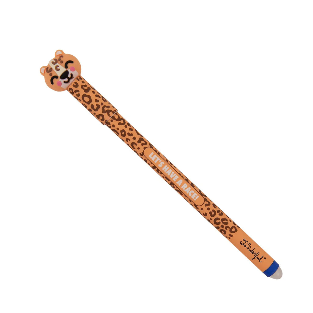 Penna cancellabile Bo-Bo – Leopardo – Let’s have a race!