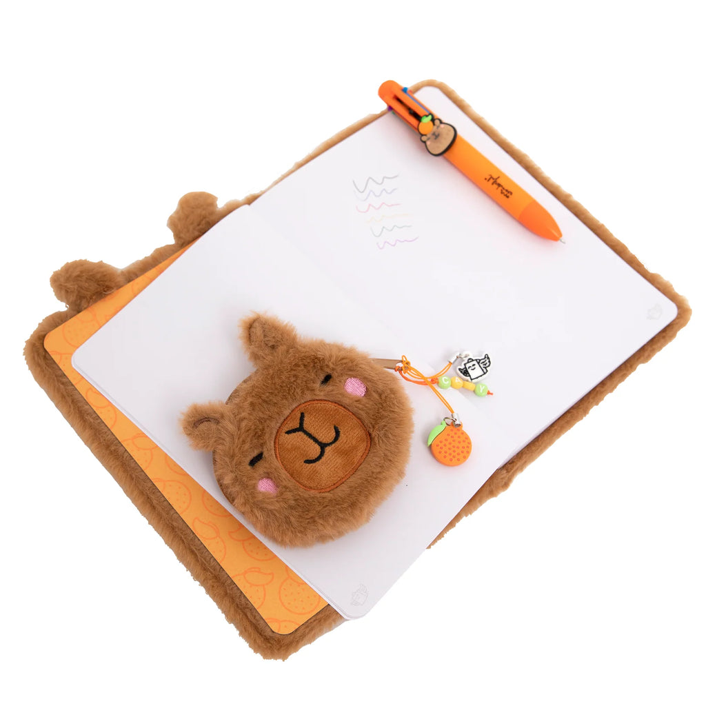 Mr.Wonderful - Set Regalo Capibara con Quaderno A5, Portamonete e Penna Cancellabile