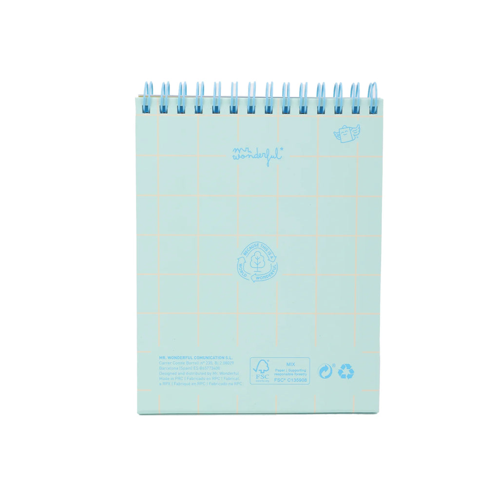 Mr. Wonderfull: Piccolo calendario da tavolo 2026 - No filters