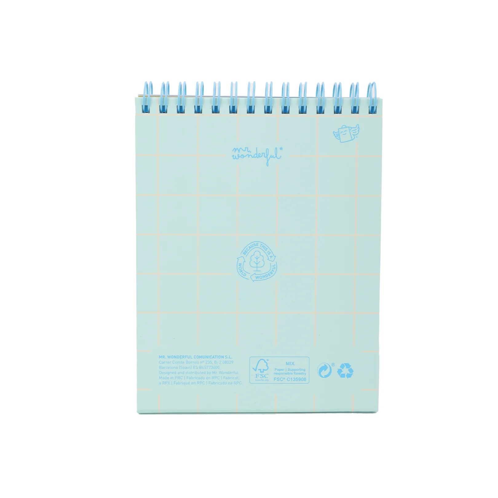 Mr. Wonderfull: Piccolo calendario da tavolo 2026 - No filters