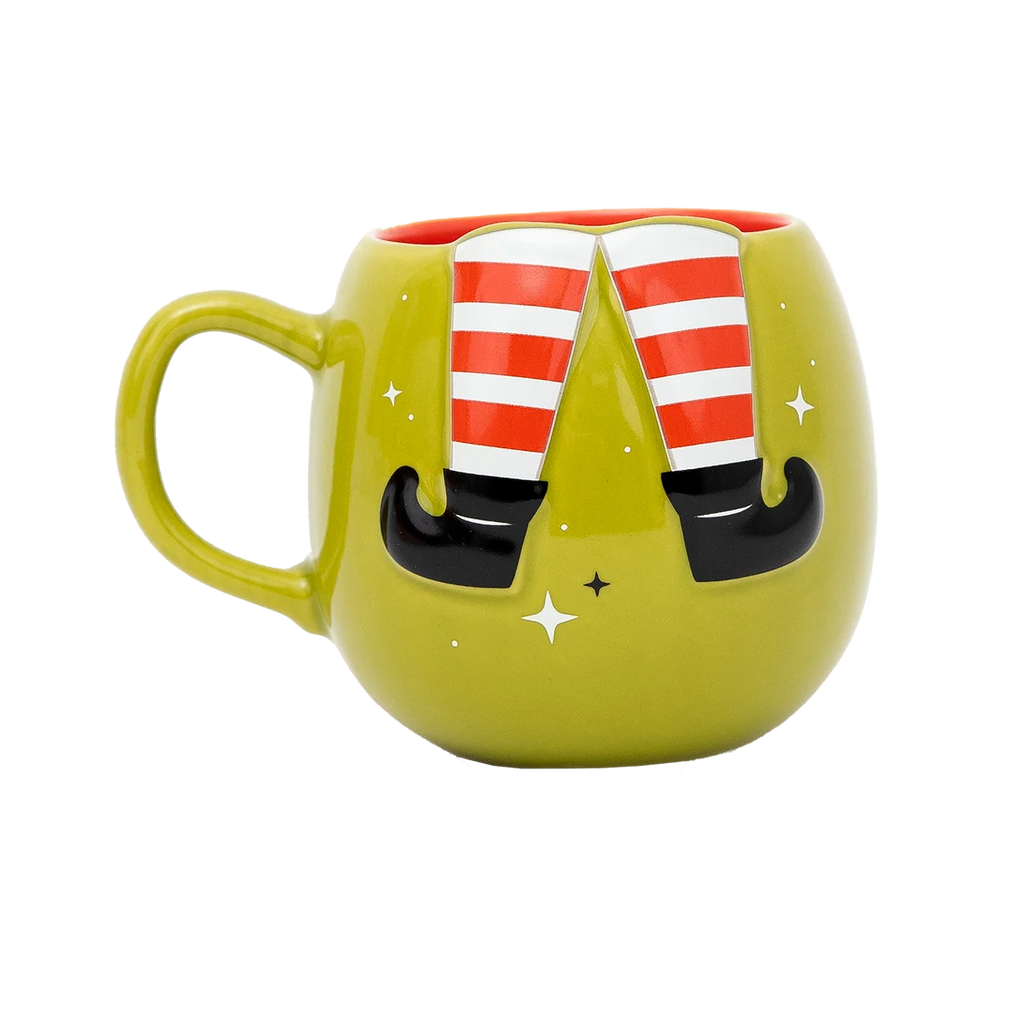 Mr.Wonderful - Set Regalo con Tazza in Ceramica 350 ml ed Elfo di Peluche