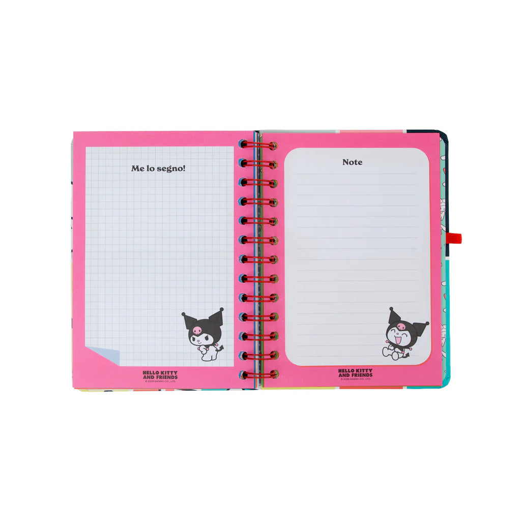 Mr.Wonderful Diario Settimanale 2026/27 Hello Kitty & Friends + 3 Penne Bo-Bo