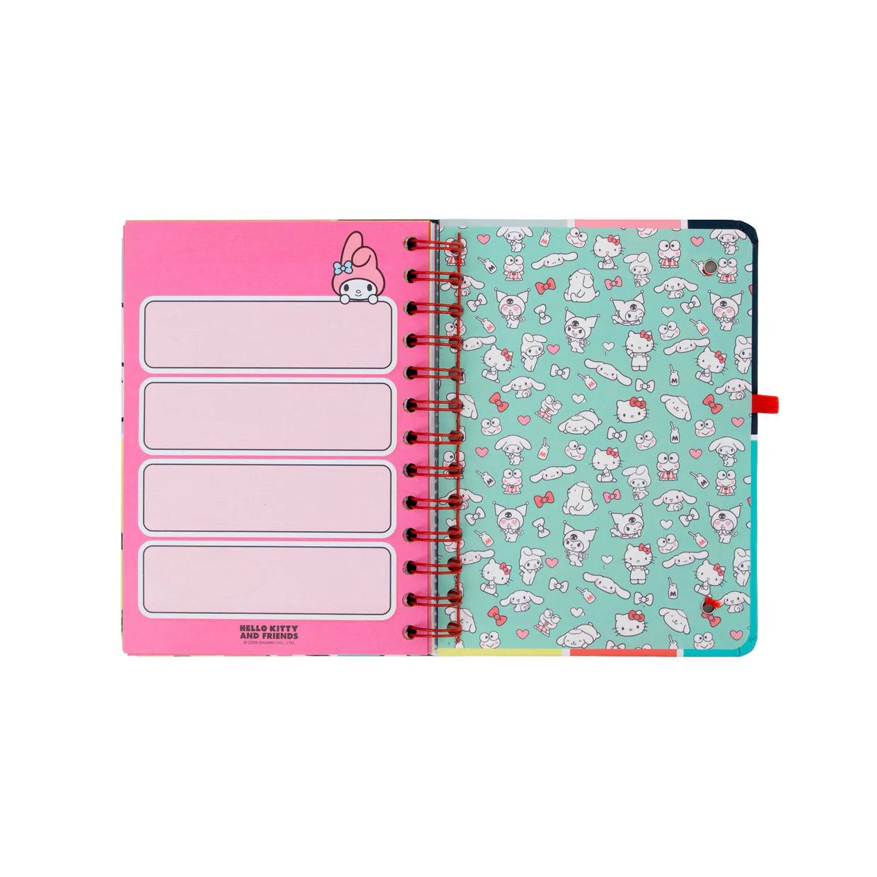 Mr.Wonderful Diario Settimanale 2026/27 Hello Kitty & Friends + 3 Penne Bo-Bo