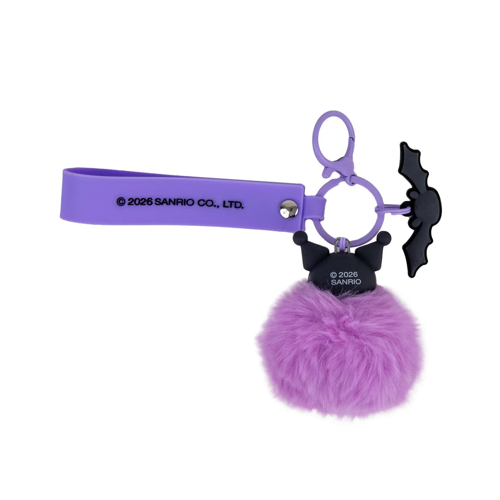 Mr.Wonderful - Portachiavi Kuromi con Pompon e Figura in Silicone