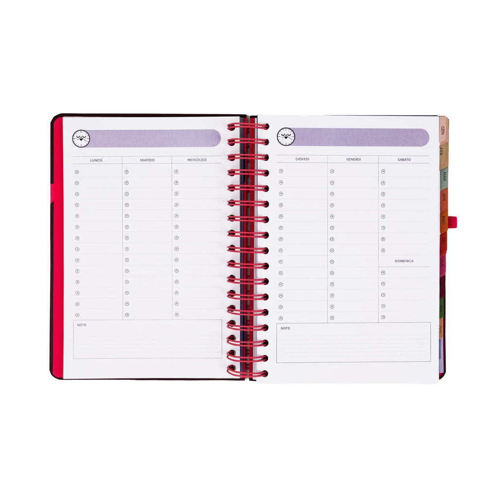 Mr.Wonderful - Agenda Settimanale Piccola 2027 - Full Aesthetic