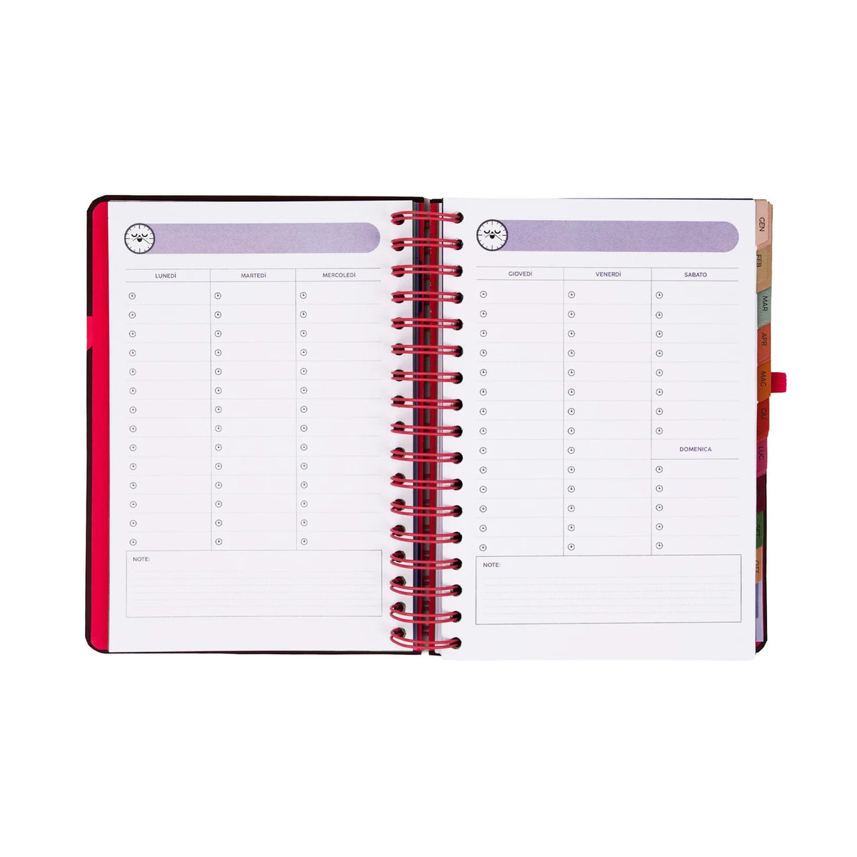 Mr.Wonderful - Agenda Settimanale Piccola 2027 - Full Aesthetic