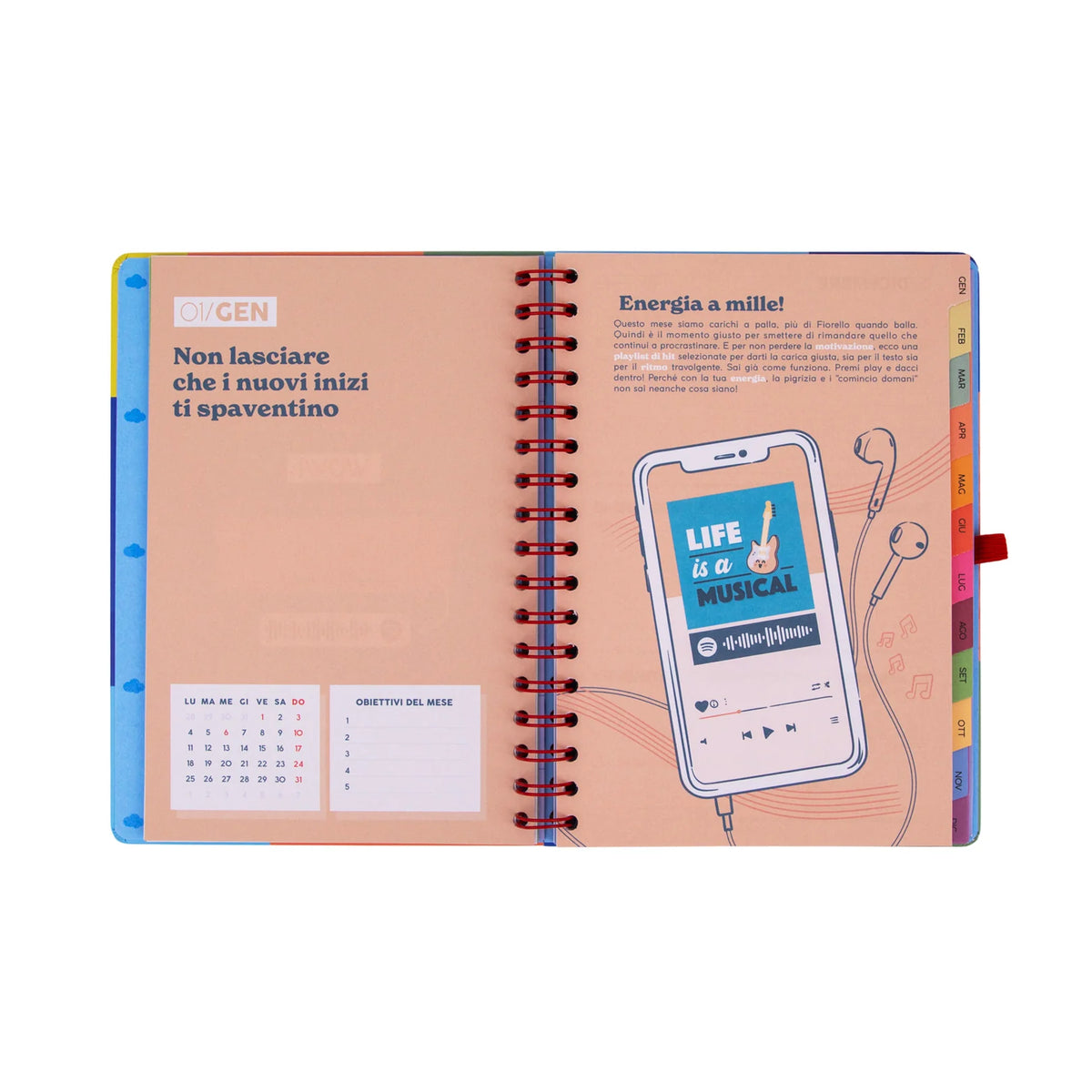 Mr.Wonderful - Agenda Settimanale 2027 - Nel Mio Universo