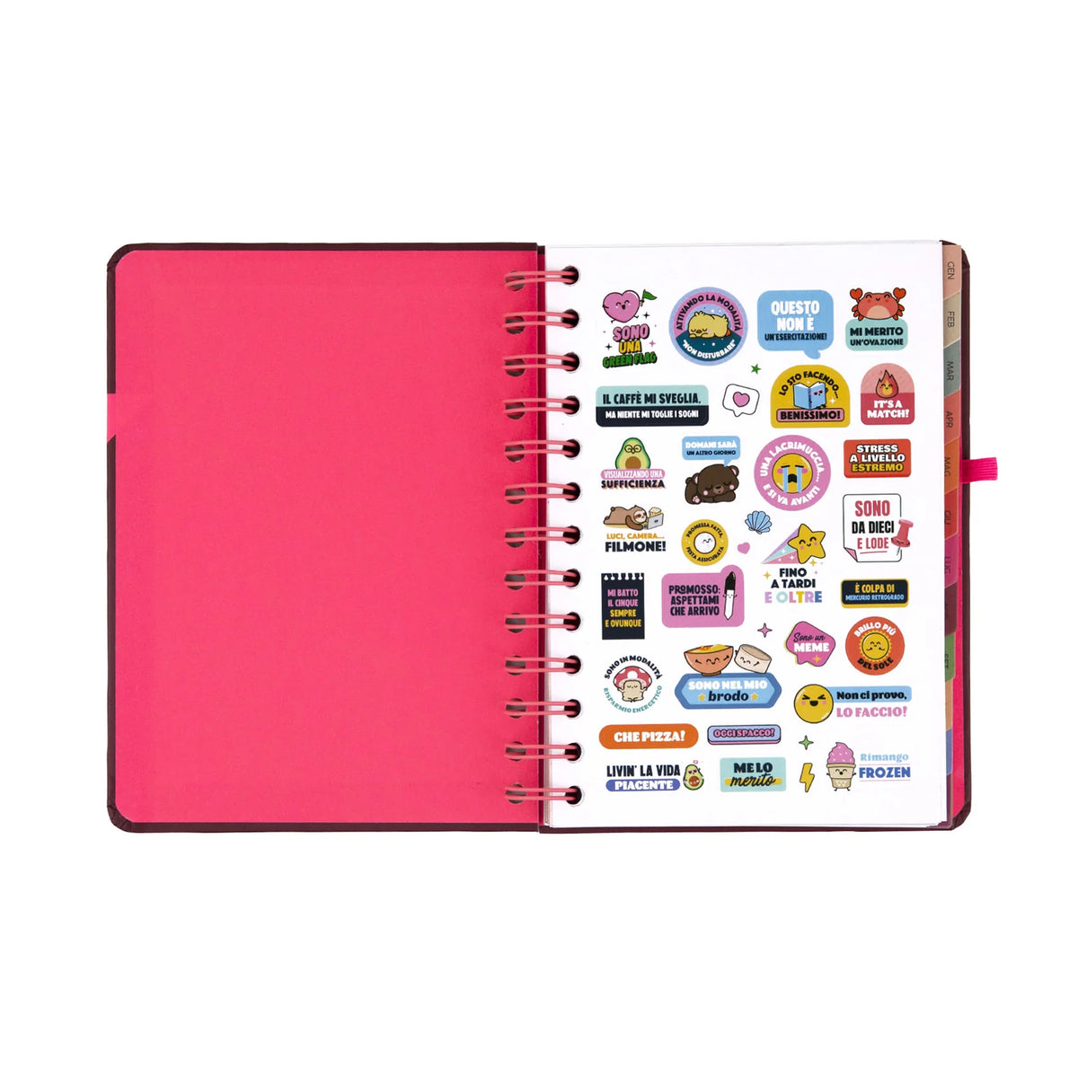 Mr.Wonderful - Agenda Settimanale Piccola 2027 - Full Aesthetic