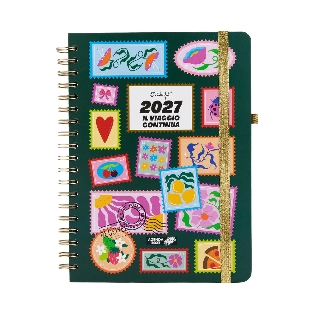 Mr.Wonderful - Agenda Settimanale XL 2027 - Il Viaggio Continua